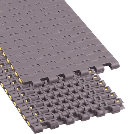 Rexnord Mat Top Modular Belting, 1505, Solid Top, 0.59 in. Pitch 10028894